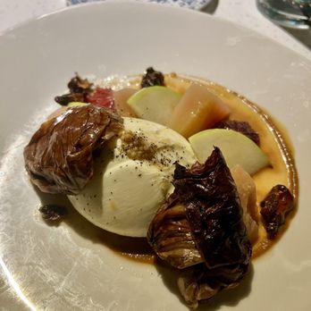 Amore Del Lago - Burrata with charred radicchio - Italian Near Me - Greensboro, Georgia