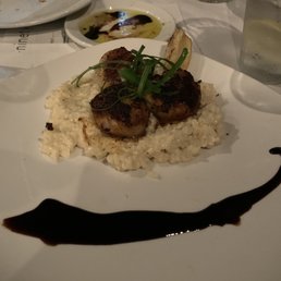 Blackened Scallop Risotto