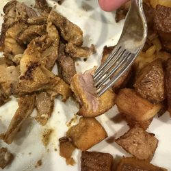 Falls River Cafe - I asked for a medium steak and this Is what I received