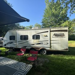 Yellow Lantern Kamp Grounds - Our view