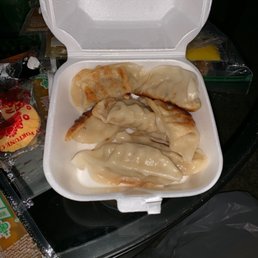 Pot stickers sent with NO dipping sauce Pot stickers sent with NO dipping sauce