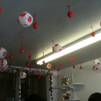 Two Ladies Kitchen - Cute strawberry ceiling decor - Bakeries Near Me - Hilo, Hawaii Two Ladies Kitchen - Cute strawberry ceiling decor - Bakeries Near Me - Hilo, Hawaii