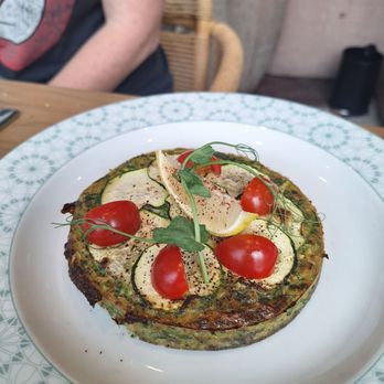 Amal - Lebanese Zucchini Herb Omelette - Lebanese Near Me - Miami, Florida Amal - Lebanese Zucchini Herb Omelette - Lebanese Near Me - Miami, Florida