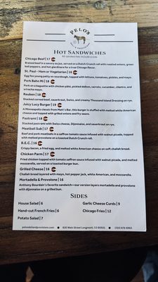 Menu photo 1 Pelo's Deli and Provisions Longmont, CO Menu photo 1 Pelo's Deli and Provisions Longmont, CO