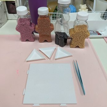 Crafts Zone Studio - Pearler beads - Paint & Sip Near Me - Brookline, Massachusetts