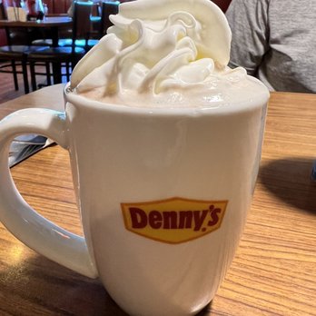 Denny's - Hot chocolate looks good but it was typical watery Swiss Miss - American Near Me - Scottsdale, Arizona Denny's - Hot chocolate looks good but it was typical watery Swiss Miss - American Near Me - Scottsdale, Arizona