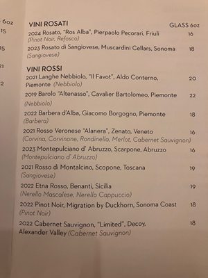 Menu photo 7 Perbacco San Francisco, CA Menu photo 7 Perbacco San Francisco, CA