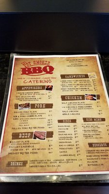 Menu photo 3 Pot Smoker BBQ Aiken, SC Menu photo 3 Pot Smoker BBQ Aiken, SC