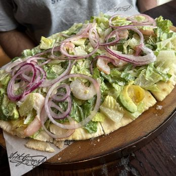 1837 Bar & Brasserie - Prawn Flatbread - Irish Near Me - Dublin, D 1837 Bar & Brasserie - Prawn Flatbread - Irish Near Me - Dublin, D