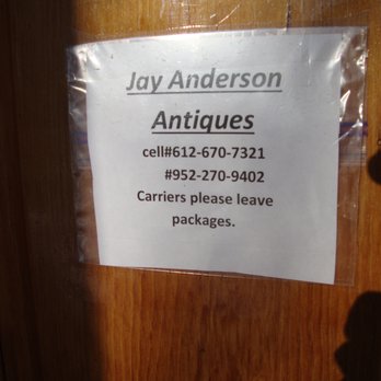 Anderson Jay Antiques - No one answers either of these phone numbers!  I don't know what this place is but it is NOT an antique store. - Antiques Near Me - Wabasha, Minnesota