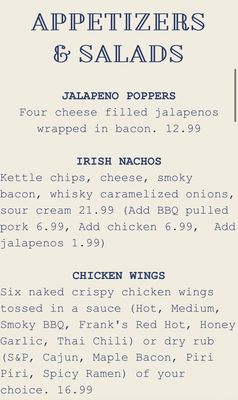 Menu photo 1 Stonewater Pub Gananoque, ON Menu photo 1 Stonewater Pub Gananoque, ON