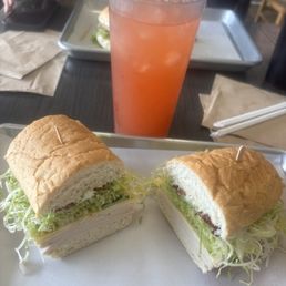 A nice sandwich. A nice sandwich.