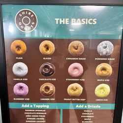 Shire Donuts - Menu
