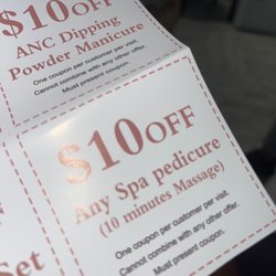 Fashion Nail HL - The coupon I presented