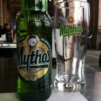 Dionisos - Mythos beer - Greek Near Me - Barcelona, B Dionisos - Mythos beer - Greek Near Me - Barcelona, B