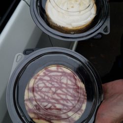 Pretty Great Cheesecake - Banana cream and white chocolate raspberry