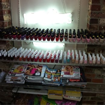 Pinckney Nail Salon - Polish wall organized by color! - Nail Salons Near Me - Boston, Massachusetts Pinckney Nail Salon - Polish wall organized by color! - Nail Salons Near Me - Boston, Massachusetts