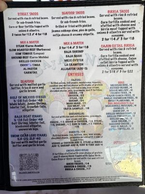 Menu photo 4 Baja Nola MexiCajun Kenner, LA Menu photo 4 Baja Nola MexiCajun Kenner, LA