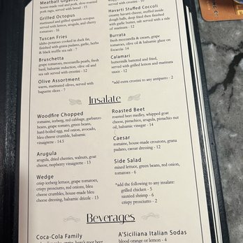 Woodfire - Menu - Pizza Near Me - West Dundee, Illinois