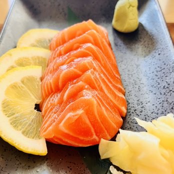 Sushigah - Salmon sashimi - Sushi Bars Near Me - Pasadena, California Sushigah - Salmon sashimi - Sushi Bars Near Me - Pasadena, California