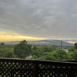 View from the patio. View from the patio.