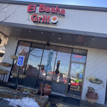 El Basha - Entrance and sign - Middle Eastern Near Me - Omaha, Nebraska El Basha - Entrance and sign - Middle Eastern Near Me - Omaha, Nebraska