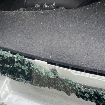Premium Auto Glass Solution - Before picture of damage. - Auto Glass Services Near Me - San Francisco, California