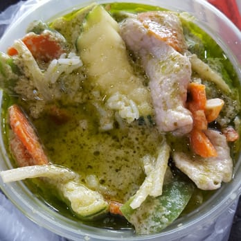 Top Thai - Green curry take out - oil was separated from curry - Thai Near Me - Castro Valley, California