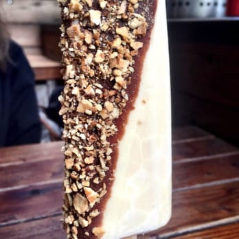 Popbar - Hazelnut gelato w/ caramel chocolate - wow! - Desserts Near Me - Anaheim, California Popbar - Hazelnut gelato w/ caramel chocolate - wow! - Desserts Near Me - Anaheim, California