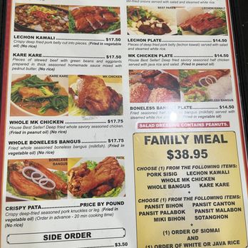 Mami King Restaurant - Menu - Filipino Near Me - Carson, California Mami King Restaurant - Menu - Filipino Near Me - Carson, California