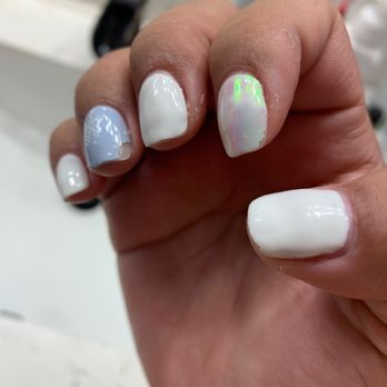 Kay's Nail Bar - Chipped gel manicure after 6 days... - Nail Salons Near Me - Diamond Bar, California Kay's Nail Bar - Chipped gel manicure after 6 days... - Nail Salons Near Me - Diamond Bar, California