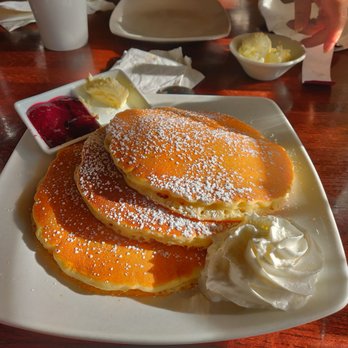 Jelly Cafe - Big and fluffy pancakes! They served them hot off the grill which made them that much better. - Cafes Near Me - Mount Prospect, Illinois Jelly Cafe - Big and fluffy pancakes! They served them hot off the grill which made them that much better. - Cafes Near Me - Mount Prospect, Illinois