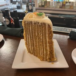 Athenaeum Hotel Lobby Lounge - Vertical carrot cake