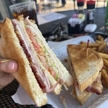 River City Grille - Monster Club Sandwich - American Near Me - Marble Falls, Texas River City Grille - Monster Club Sandwich - American Near Me - Marble Falls, Texas