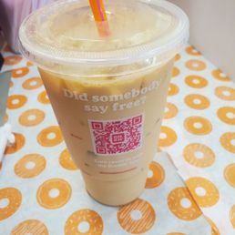 The free Birthday Dunkin Club Member concoction! The free Birthday Dunkin Club Member concoction!