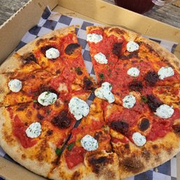 Nduja Sausage and Ricotta Pizza $26 Nduja Sausage and Ricotta Pizza $26