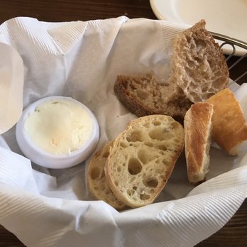 Chez Fonfon - Complimentary bread and butter. I wish the butter was softened, and the breads were toasty..but good flavors - French Near Me - Birmingham, Alabama Chez Fonfon - Complimentary bread and butter. I wish the butter was softened, and the breads were toasty..but good flavors - French Near Me - Birmingham, Alabama