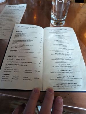 Menu photo 1 The Workshop Eatery Edmonton, AB Menu photo 1 The Workshop Eatery Edmonton, AB