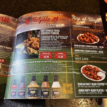 Baumhower's Victory Grille - Menu as of 9/6/25. - Chicken Wings Near Me - Tuscaloosa, Alabama Baumhower's Victory Grille - Menu as of 9/6/25. - Chicken Wings Near Me - Tuscaloosa, Alabama