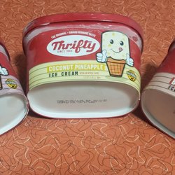 Chevron - Three of my favorites Thrifty ice cream... only one not here is Pistachio... next time!
