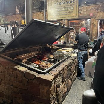 Hard Eight BBQ - This is where all the meat is kept before serving it to you. - Barbeque Near Me - Roanoke, Texas Hard Eight BBQ - This is where all the meat is kept before serving it to you. - Barbeque Near Me - Roanoke, Texas