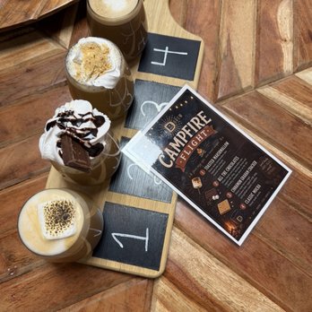 Deja Brew - Seasonal latte flight. - Coffee & Tea Near Me - Parker, Colorado