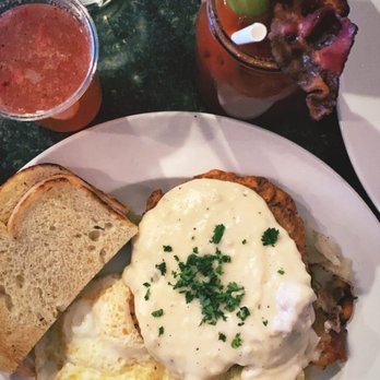The Trails Eatery - Country fried steak, strawberry Lavender mimosa, and a bloody mary. - Breakfast & Brunch Near Me - San Diego, California The Trails Eatery - Country fried steak, strawberry Lavender mimosa, and a bloody mary. - Breakfast & Brunch Near Me - San Diego, California