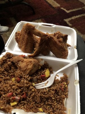 Photo of China King of Allentown - Allentown, PA, US. Pork fried rice & chicken wings