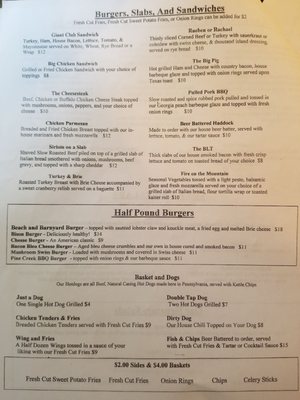 Menu photo 4 Happy Acres Restaurant Waterville, PA Menu photo 4 Happy Acres Restaurant Waterville, PA