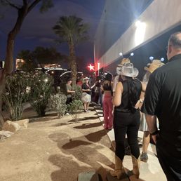The line was long!