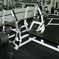 Sunset Family Fitness - Dual Bench Press