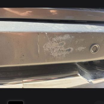 AASTRO Transmissions & Auto Repair - Scratches and dents to front bumper caused by Aastro Transmission - Auto Repair Near Me - Tucson, Arizona