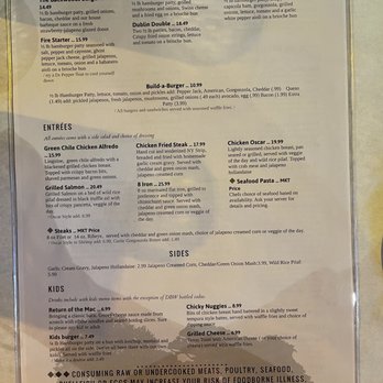 Backwoods - Menu 2 - American Near Me - Dublin, Texas
