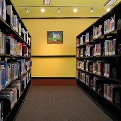 Five Points West Branch Library - Bookshelves